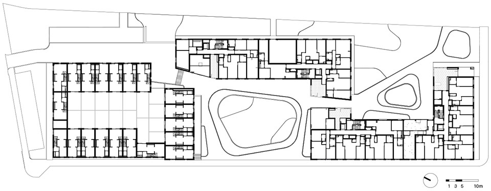 hulme living leaf street housing by mecanoo