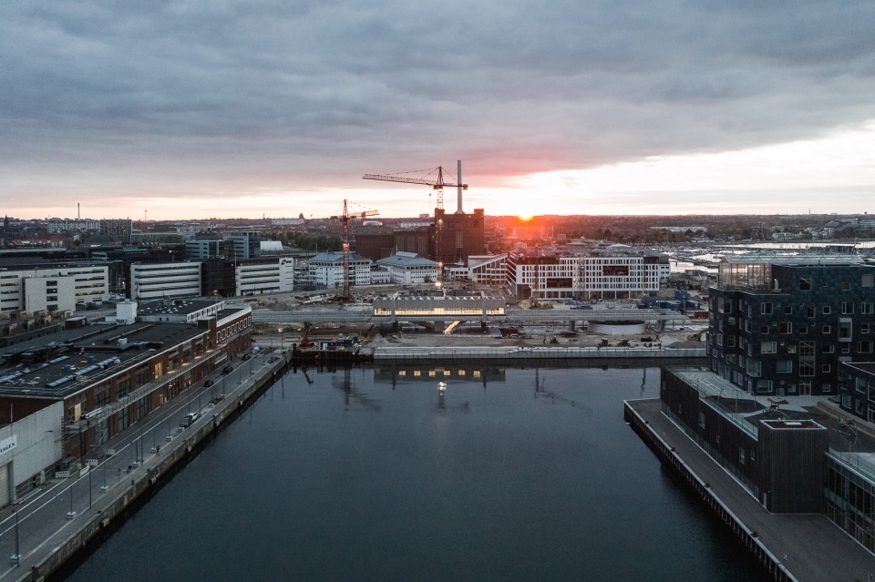orientkaj and nordhavn metro stations by cobe arup
