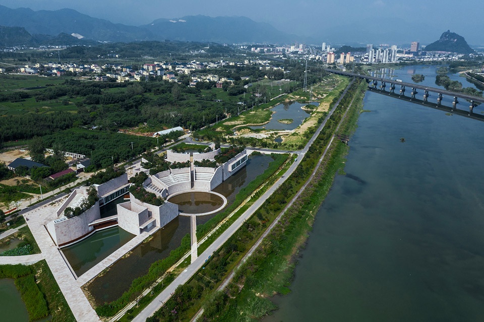 water conservancy centre china by dna design and architecture