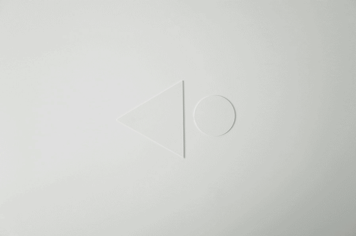 White geometry series Chen Shujie Studio