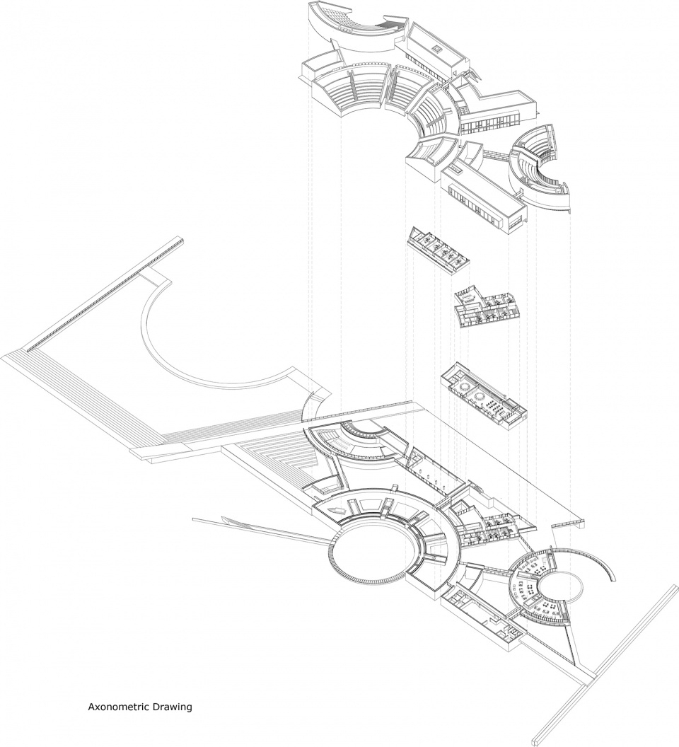 water conservancy centre china by dna design and architecture