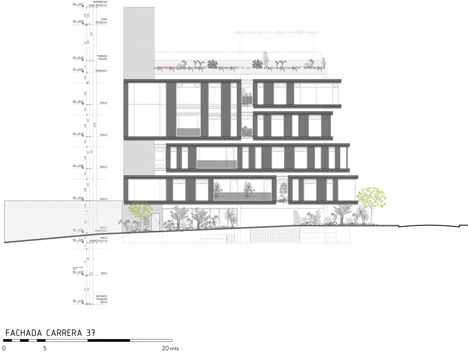 hotel click clack medellin by planb arquitectos