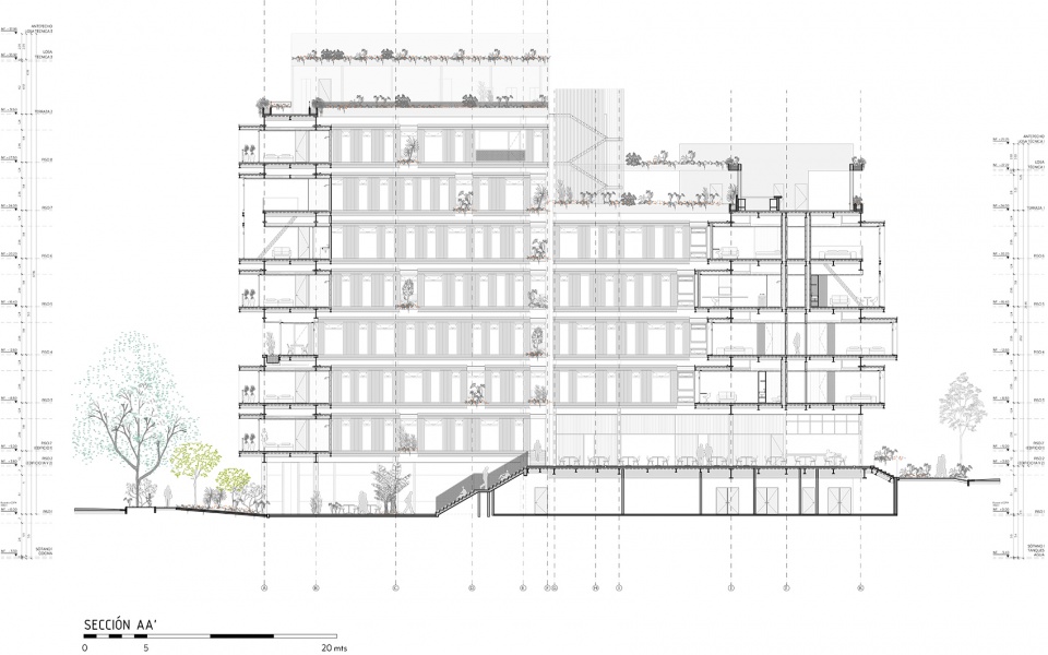 hotel click clack medellin by planb arquitectos