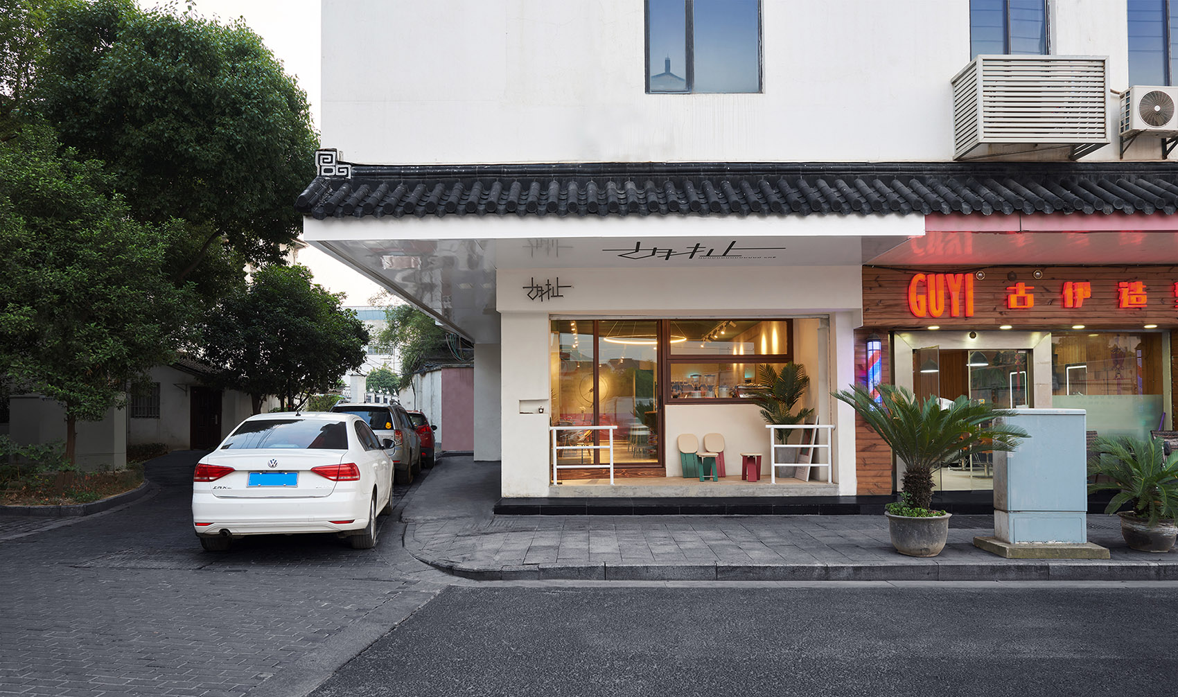 HUCHE Café, Suzhou by Rachel Wang 谷德设计网