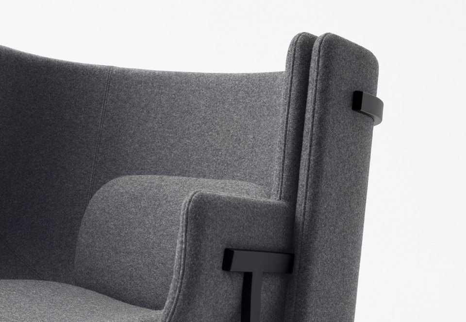 New furniture collection kite frame blend for Stellar Works by nendo
