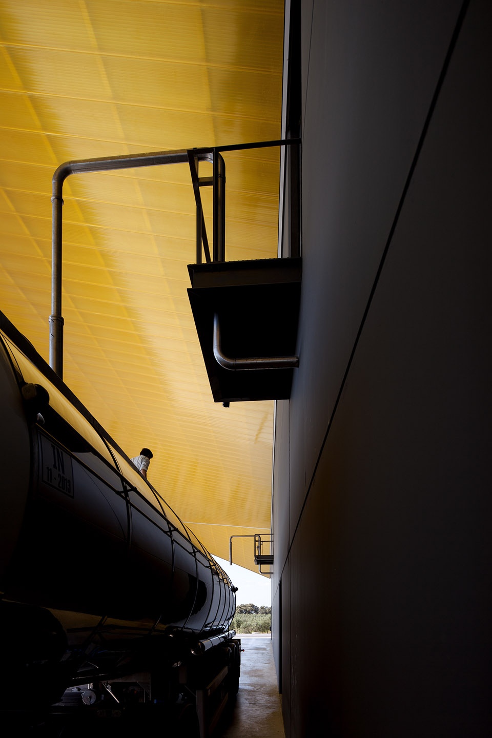 oliveira da serra olive mill by bak gordon arquitectos
