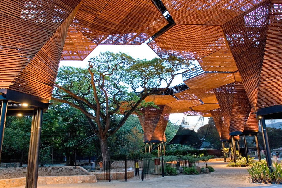 Orquideorama pavilion by PlanB Arquitectos