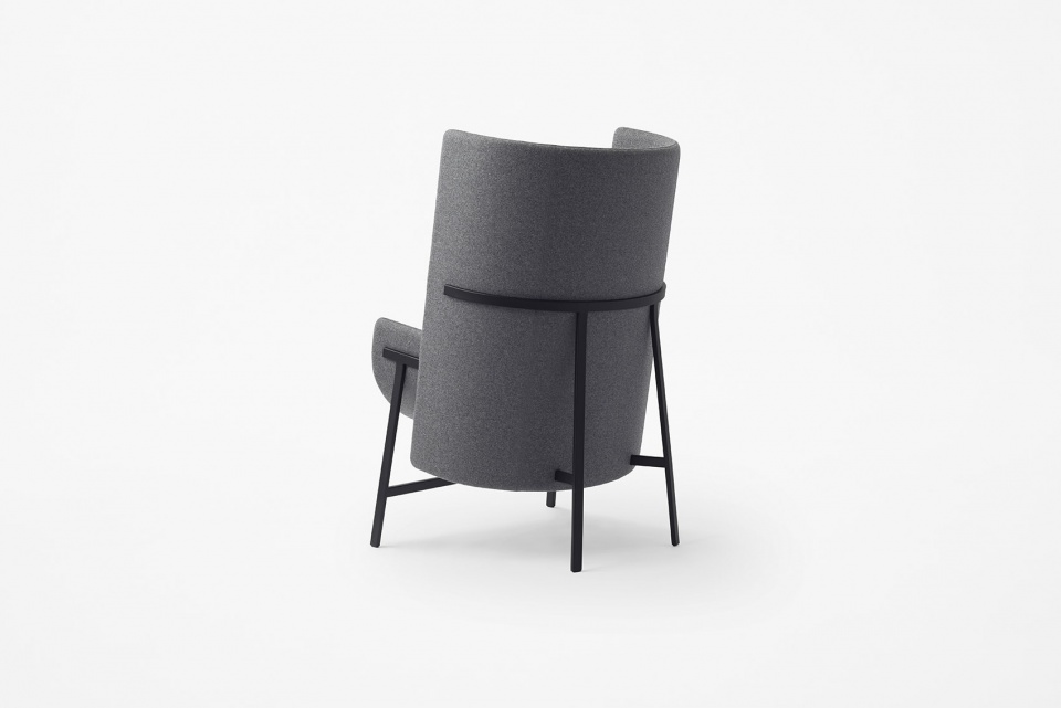 New furniture collection kite frame blend for Stellar Works by nendo