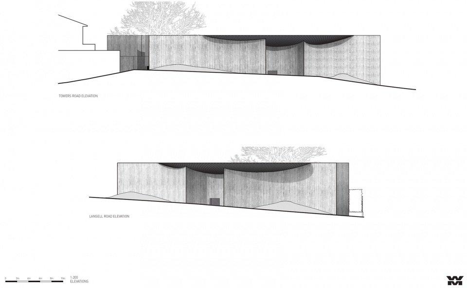 towers road house by wood marsh
