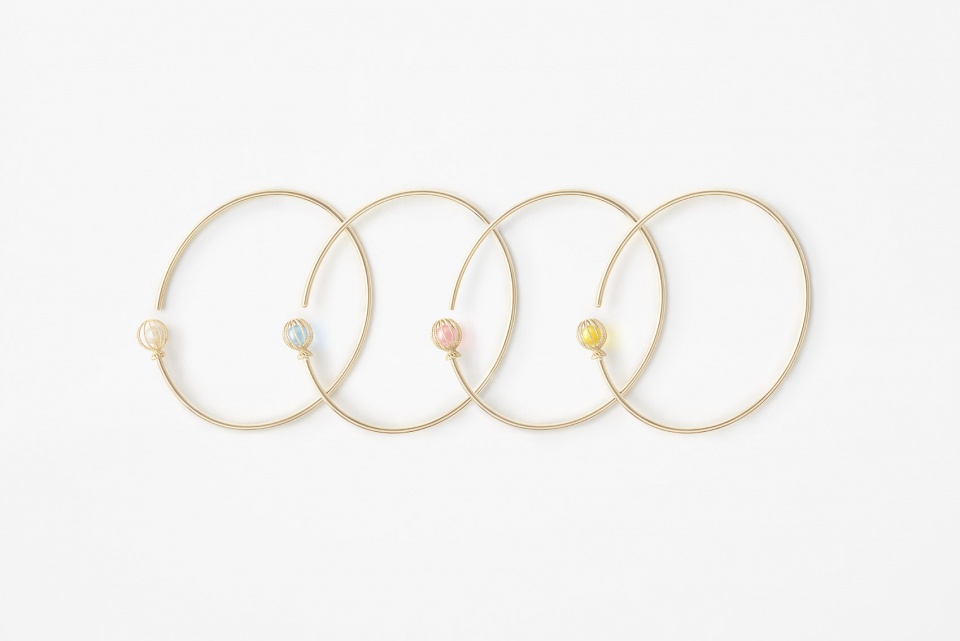 New accessory design 22candy wrapper collection22 for CHJ by nendo
