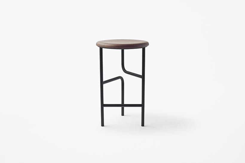 New furniture collection kite frame blend for Stellar Works by nendo