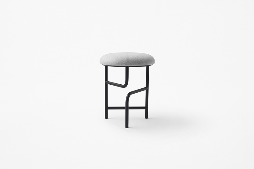 New furniture collection kite frame blend for Stellar Works by nendo