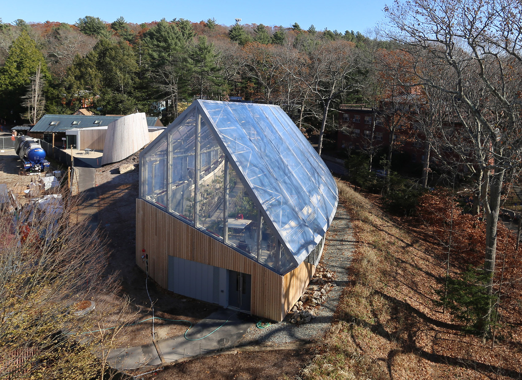 韦尔斯利global flora温室,美国 / kennedy & violich architecture -