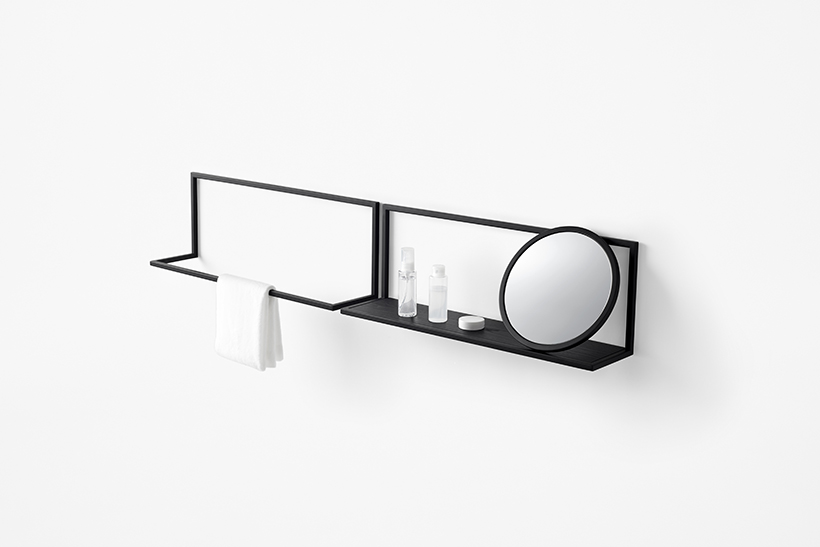 New furniture collection kite frame blend for Stellar Works by nendo