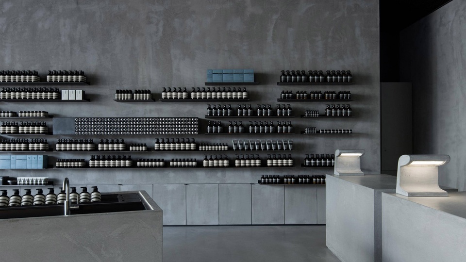 Aesop store in Chadstone Shopping Center Melbourne by mlkk.studio