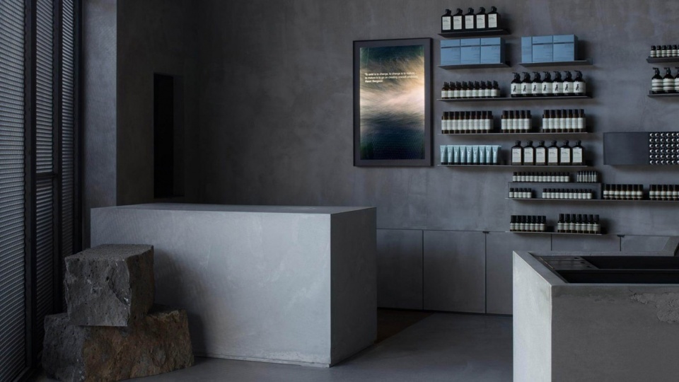 Aesop store in Chadstone Shopping Center Melbourne by mlkk.studio