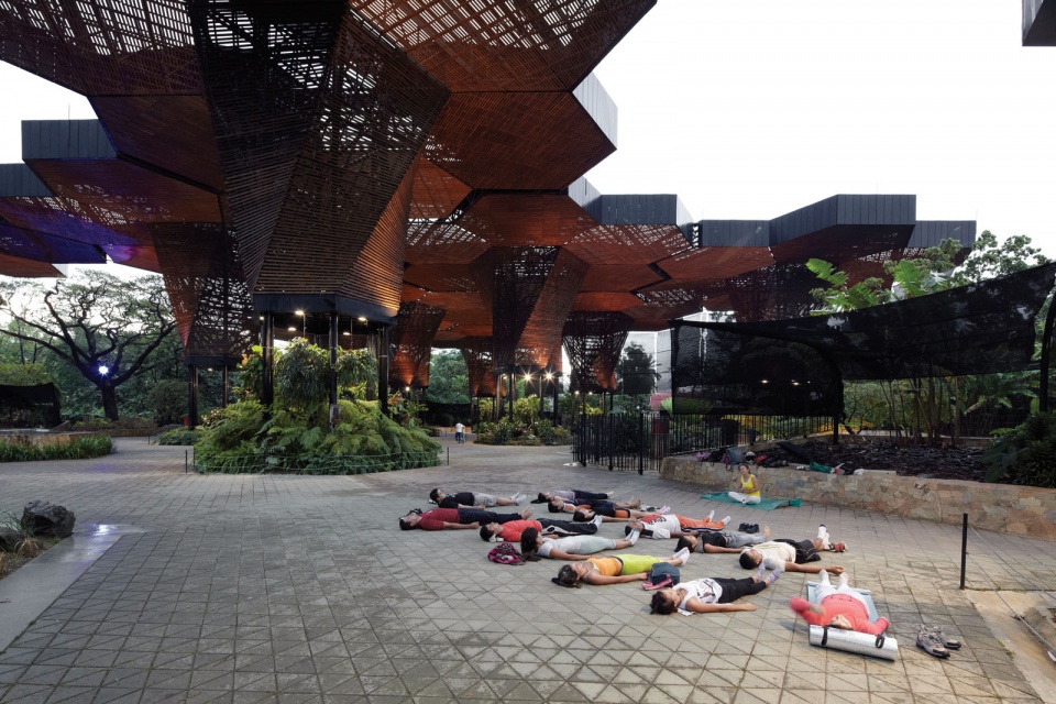 Orquideorama pavilion by PlanB Arquitectos