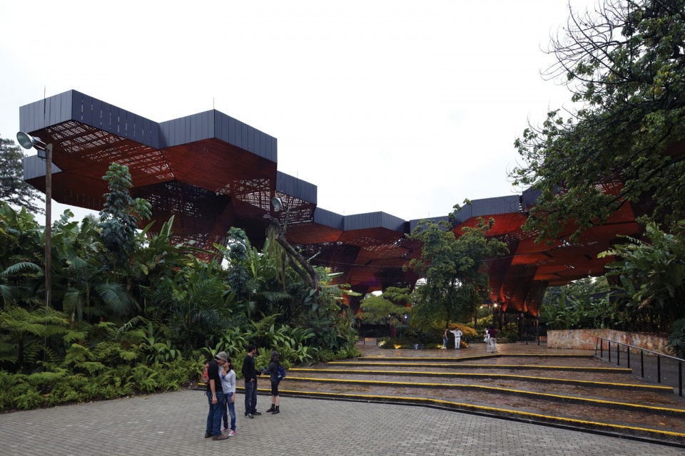 Orquideorama pavilion by PlanB Arquitectos