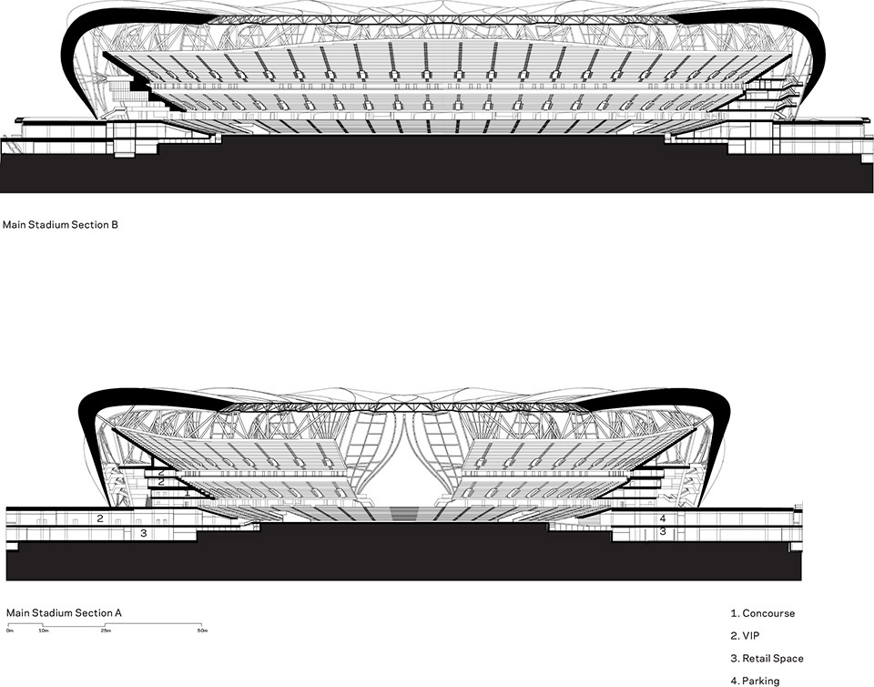 Hangzhou Olympic Sports Center by NBBJ