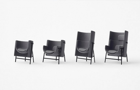 为Stellar Works设计的新家具系列，日本 / nendo