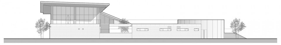 东立面图East Elevation
