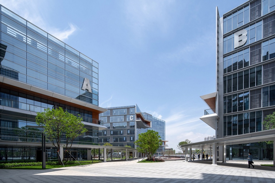 industrial service centre in jinwan aviation city china by 10 design