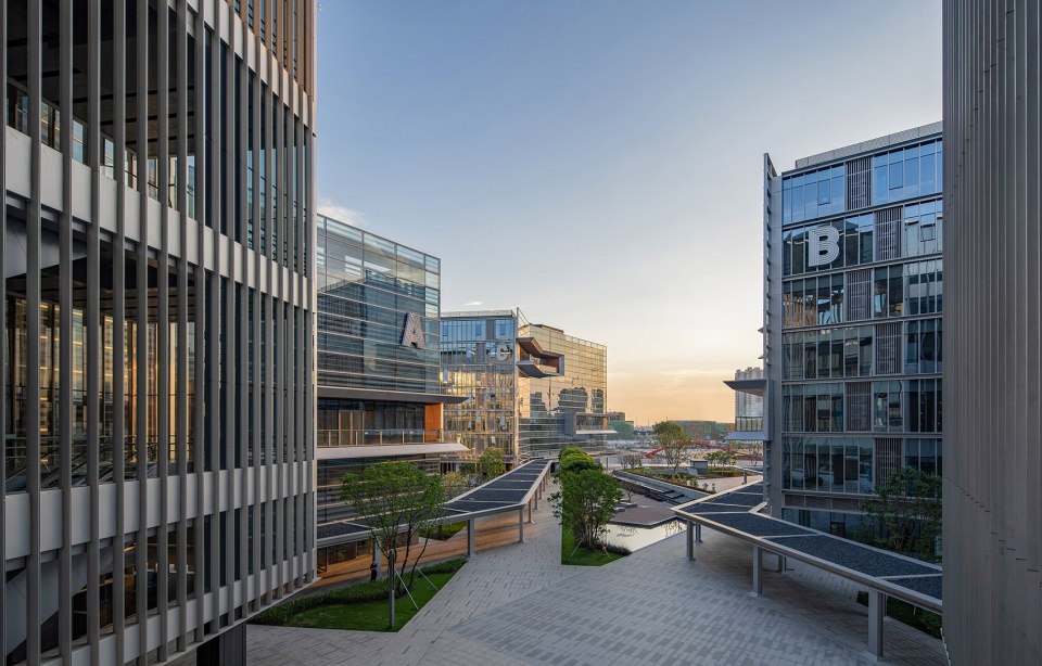 industrial service centre in jinwan aviation city china by 10 design