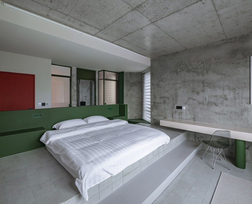 yelan colour guest house china by aml design studio