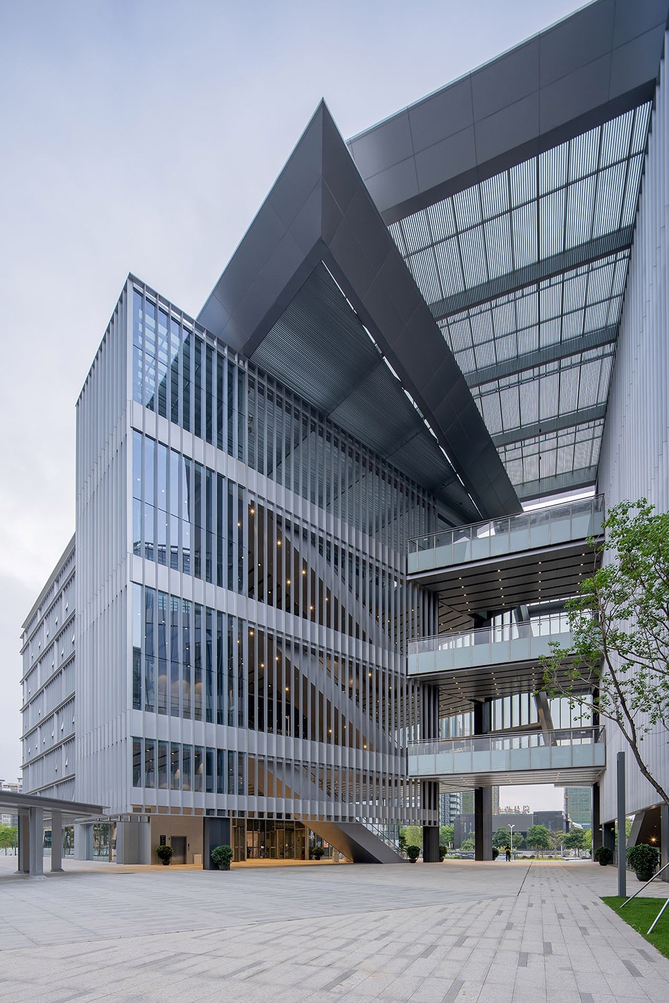 industrial service centre in jinwan aviation city china by 10 design