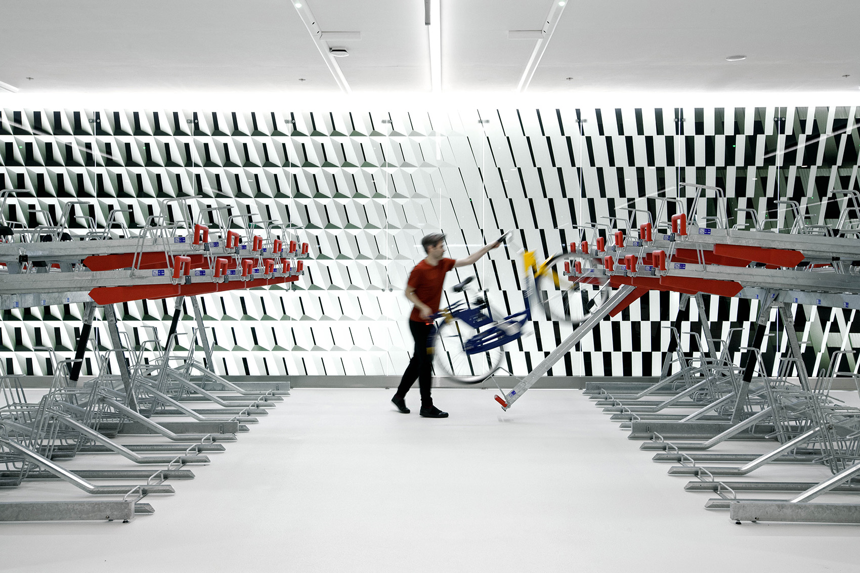 bicycle parking by silo and studio marsman
