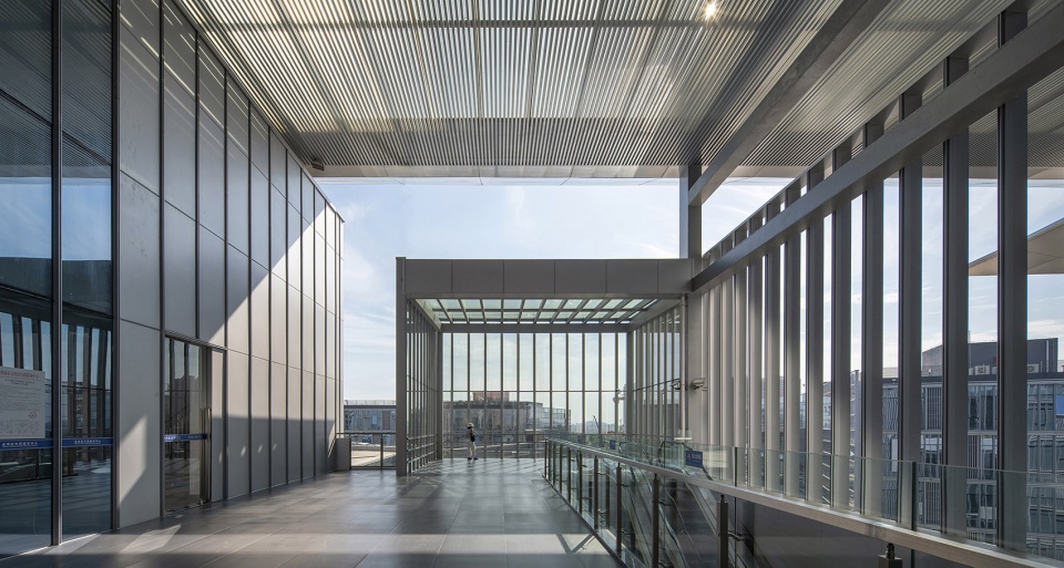 industrial service centre in jinwan aviation city china by 10 design