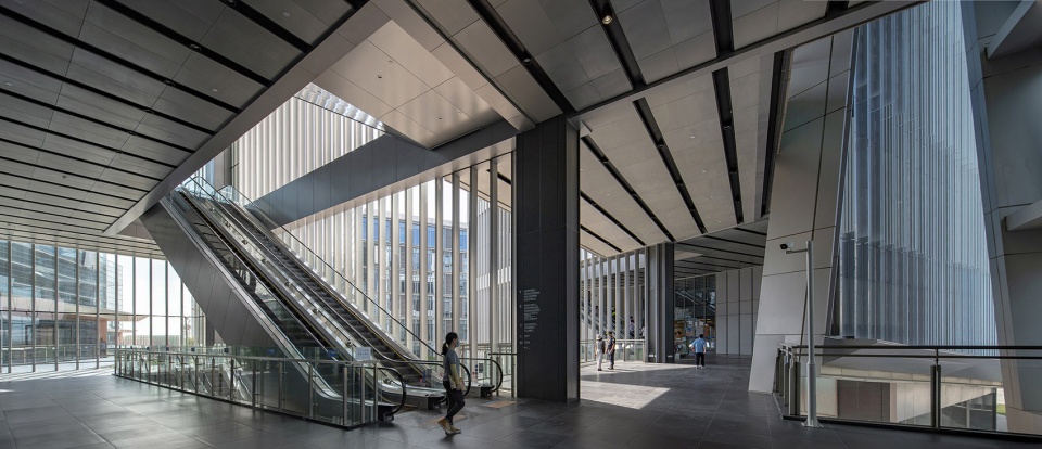 industrial service centre in jinwan aviation city china by 10 design