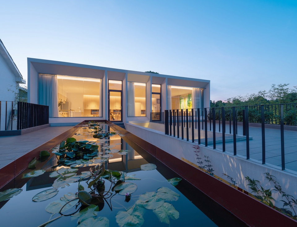 zhong house china by tungsten lighting design