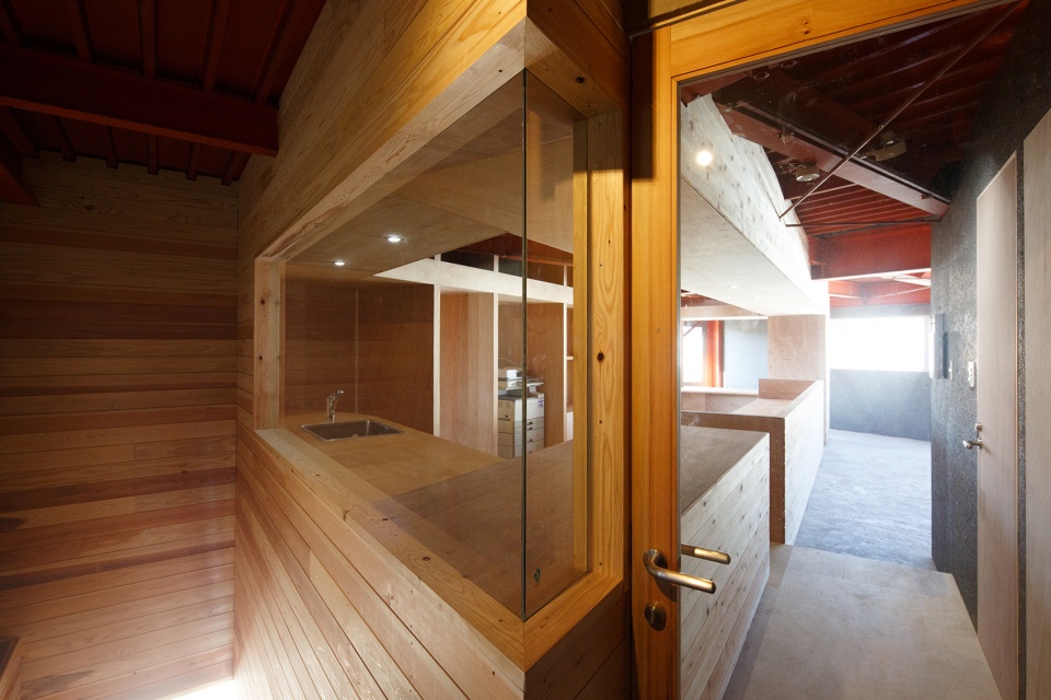 former fuji ice plant renovation by taku sakaushi
