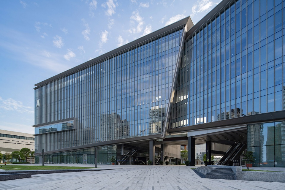 industrial service centre in jinwan aviation city china by 10 design