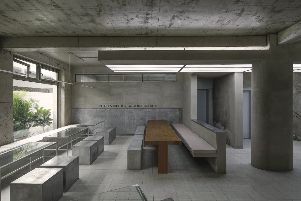 yelan colour guest house china by aml design studio