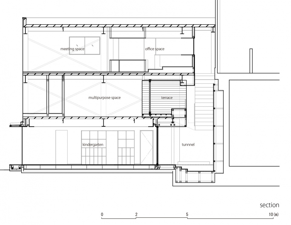 former fuji ice plant renovation by taku sakaushi