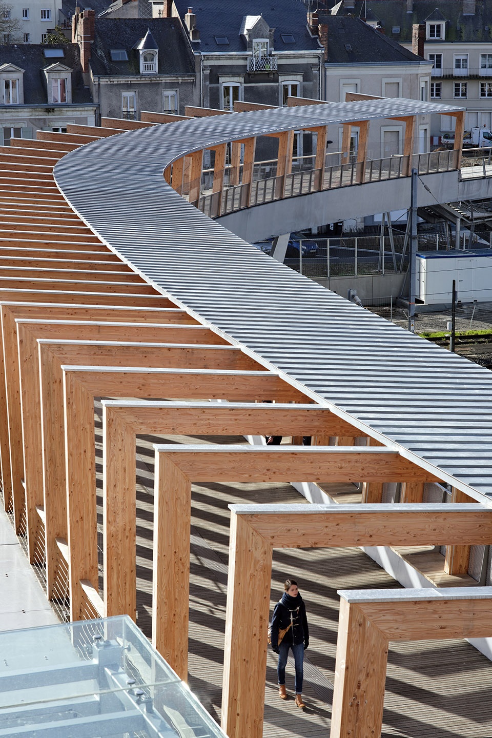 The bridge Dietmar Feichtinger Architectes