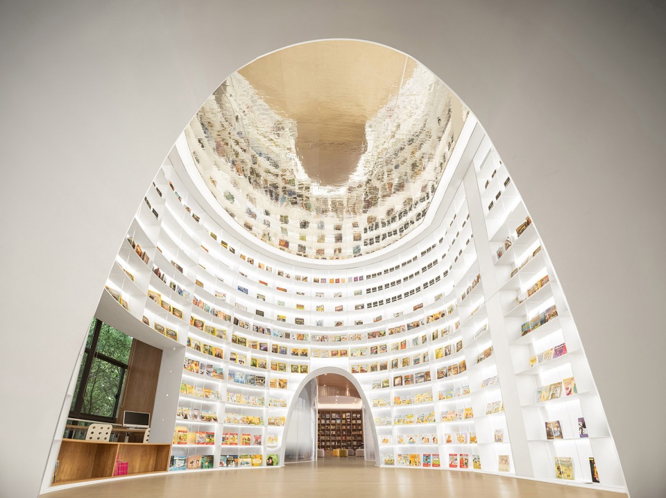 flowing chapter:jiangwan city childrens activity center reconstruction by fanaf