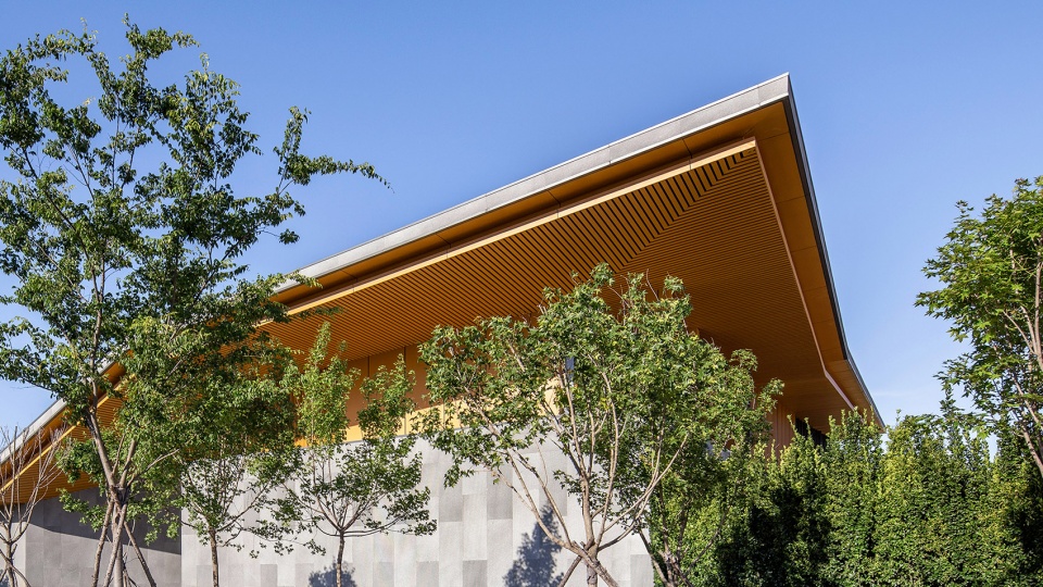 a fissure in the earth qiseshan quarry garden visitor centre qingdao china by united united architects