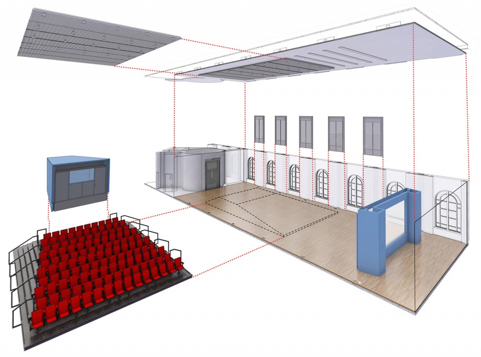 perelman auditorium philadelphia by mga partners