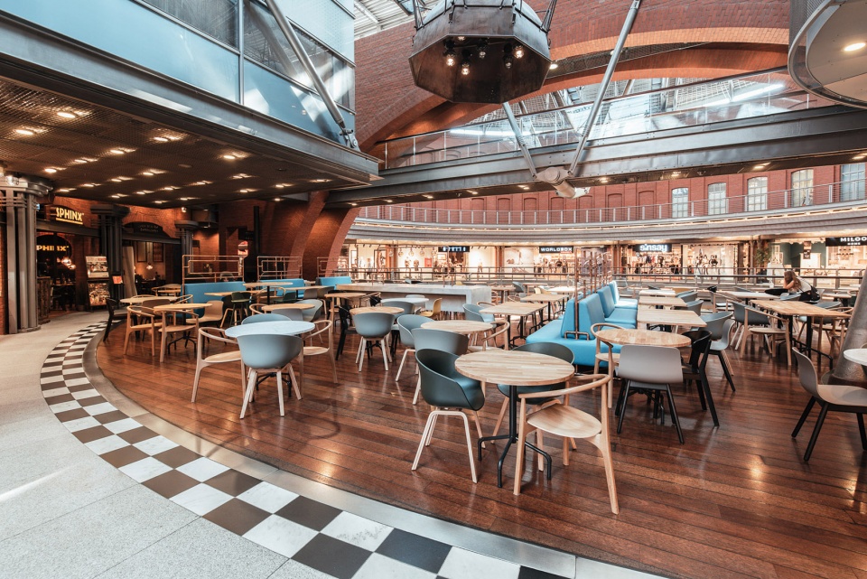food court stary browar atrium by modelina