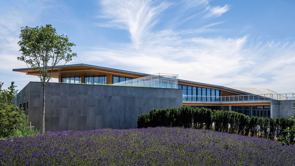 a fissure in the earth qiseshan quarry garden visitor centre qingdao china by united united architects