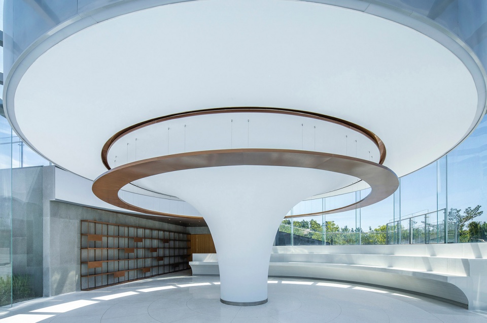 a fissure in the earth qiseshan quarry garden visitor centre qingdao china by united united architects