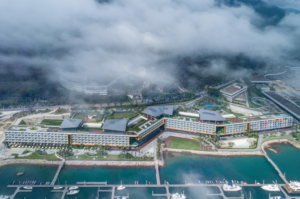 longcheer yacht club shenzhen china by zhubo desig
