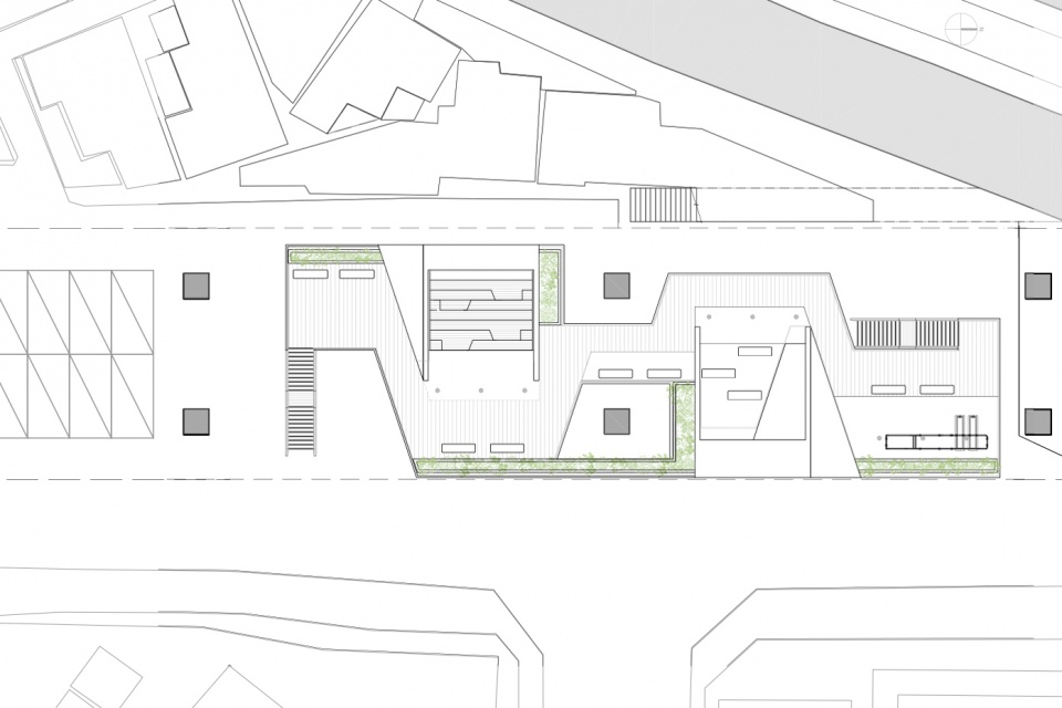 roof square by hg architecture