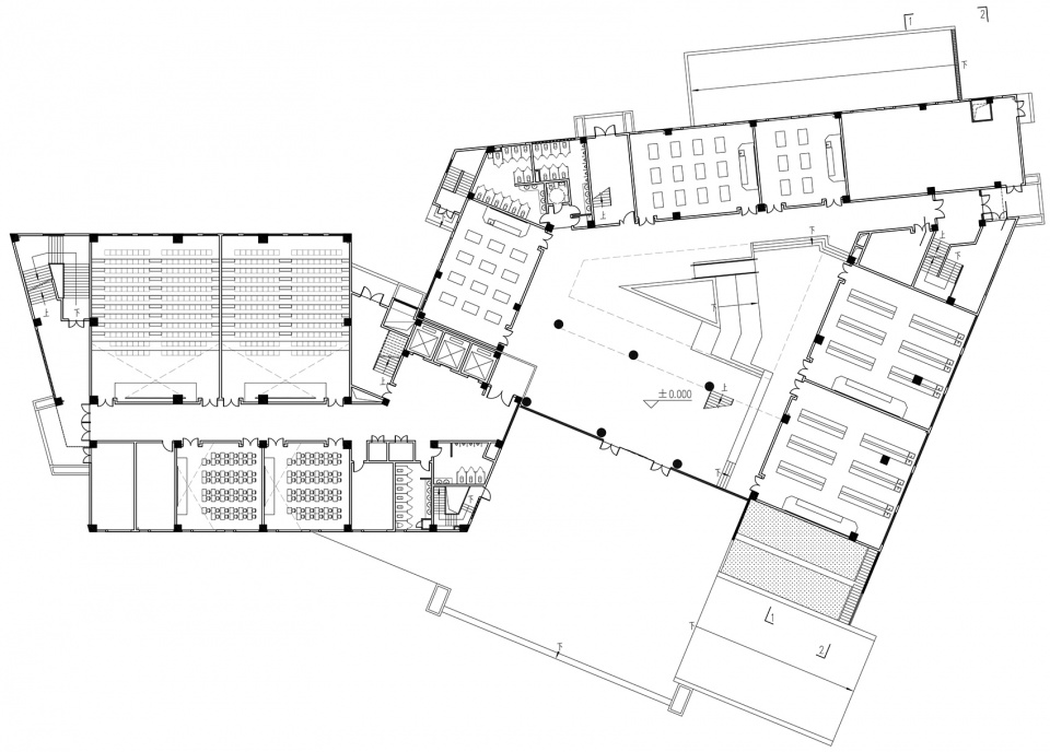 international cooperative education building of university of shanghai for science and technology china by le architects
