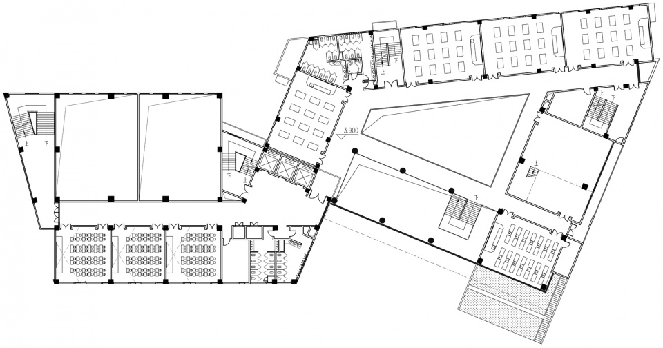 international cooperative education building of university of shanghai for science and technology china by le architects