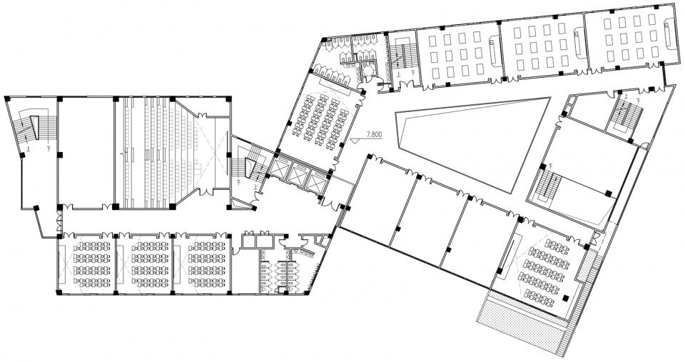 international cooperative education building of university of shanghai for science and technology china by le architects