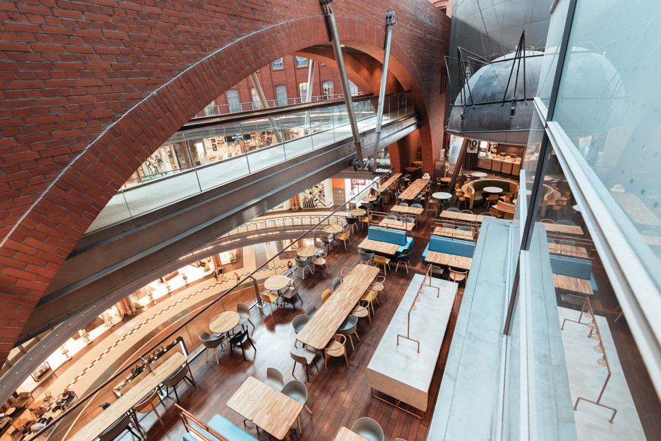 food court stary browar atrium by modelina